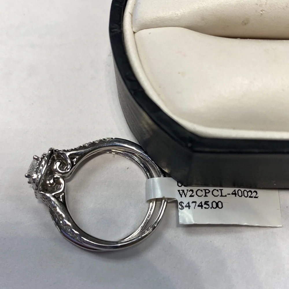 NEW 14K Gold Diamonds Bridal Set - Picture 7 of 7